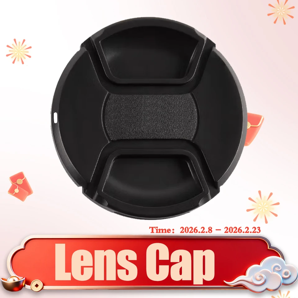

Lens Cap Photography Protective Cap Filter Cap for Canon Nikon Sony Fujifilm and other Mirrorless DSLR Camera Lens Accessories