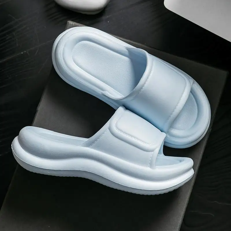 Comfortable Platform EVA Non Slip Slippers Women Summer 2026 Lightweight Height Increase Sandals Woman's Fashion Beach Shoes