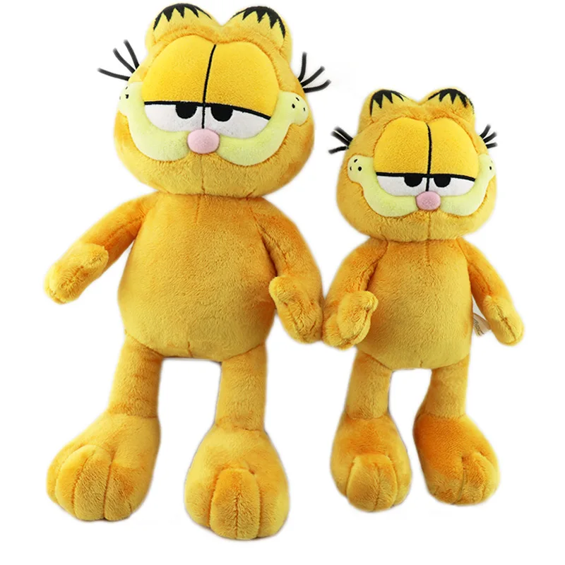 Garfield Cute Fat Cat Stuffed Doll Kawaii Soft Animal Cat Plush Toy Kawaii Children's Accompanying Sleep Birthday Christmas Gift