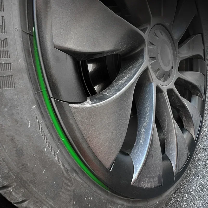 For Tesla Model Y 21 Inch Hub Cap Patch Wheel Performance Replacement Wheel Cap Full Rim Cover Accessories 2019-2023 HubCap