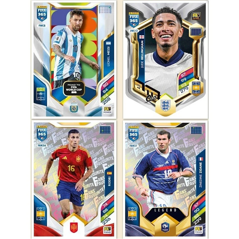 موسم 2026 Panini FIFA 365 Adrenalyn XL WORLD TOP CLUBS TEAMS PLAYERS Trading Collection Card Fan Gift