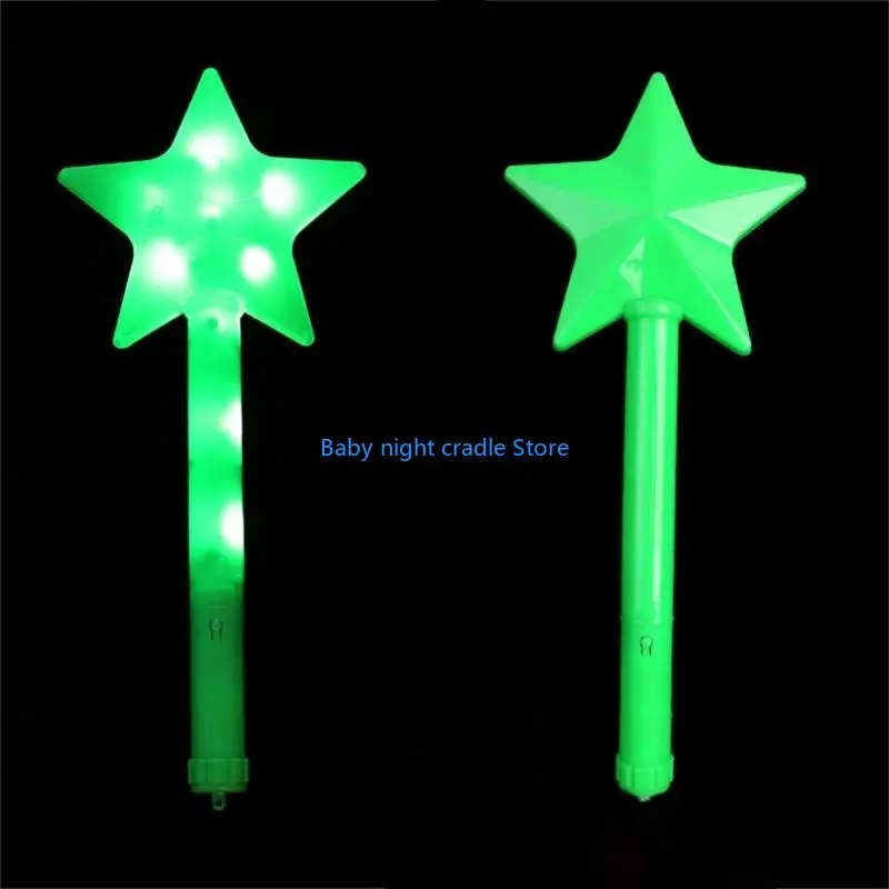 

J2FF 10pcs Light Up LED Wand Children Holiday Festival Party Supplies