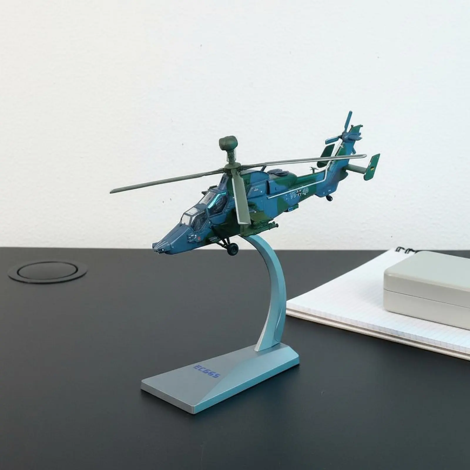 

EC665 Tiger Model Highly Detailed 1:72 Scale Helicopter Model High-Intricacy Simulation for Aviation Fans