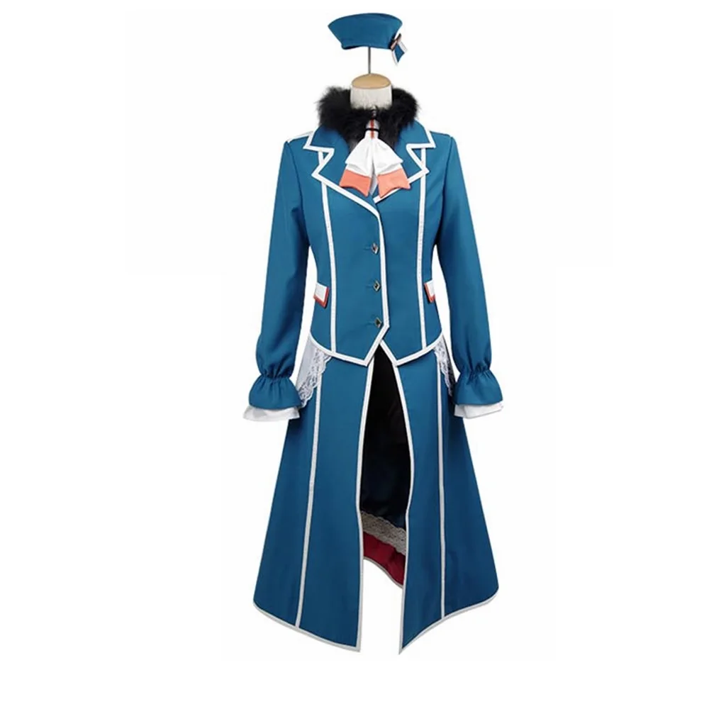 

Unisex Anime Cos Atago Cosplay Costumes Outfit Halloween Christmas Uniform Suits