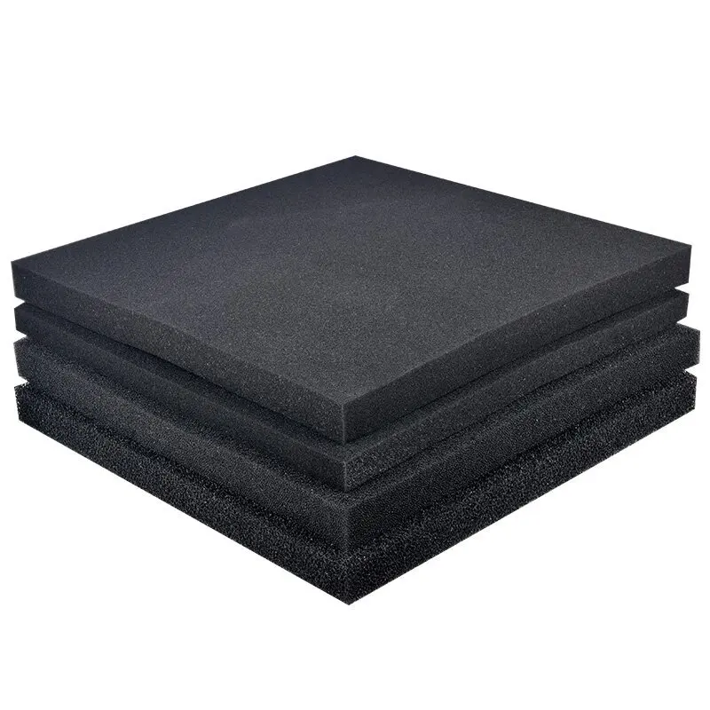 2CM 3CM 4CM 5CM Black Filtration Foam Aquarium Fish Tank Biochemical Filter Sponge Pad Skimmer Long Use Time Sponge Supply Tank