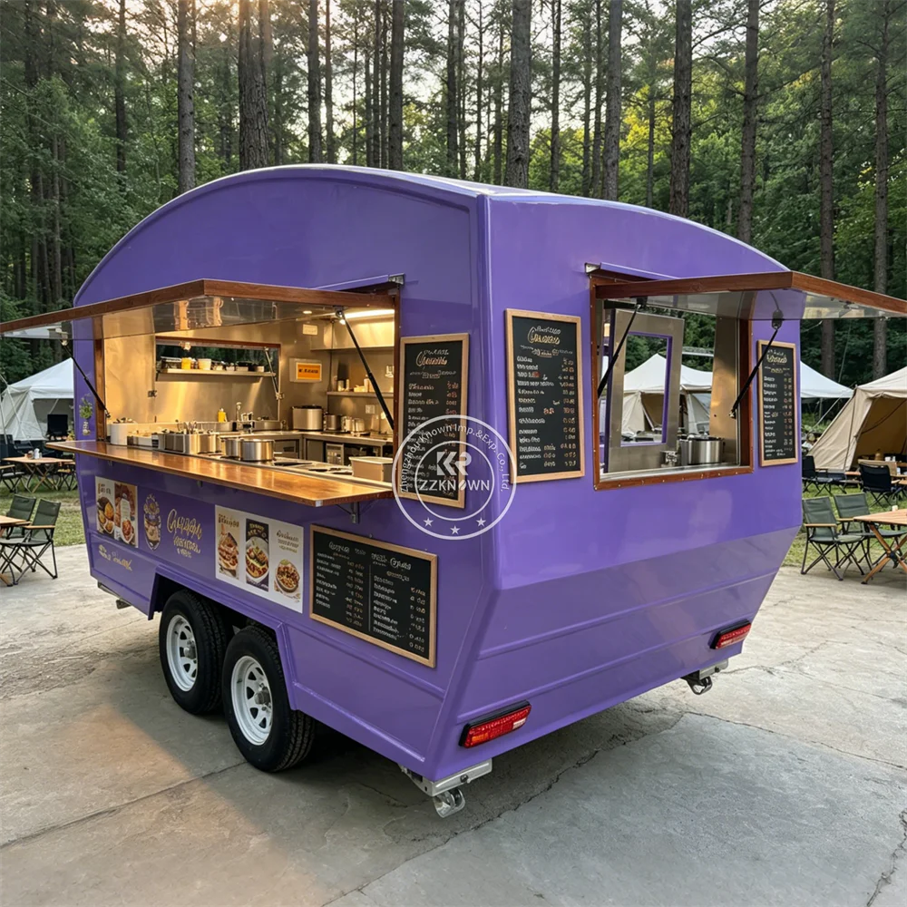 

Concession Catering Trailer Custom Food Trailer Ice Cream Pizza Cart Custom Street Mobile Food Truck With Full Kitchen