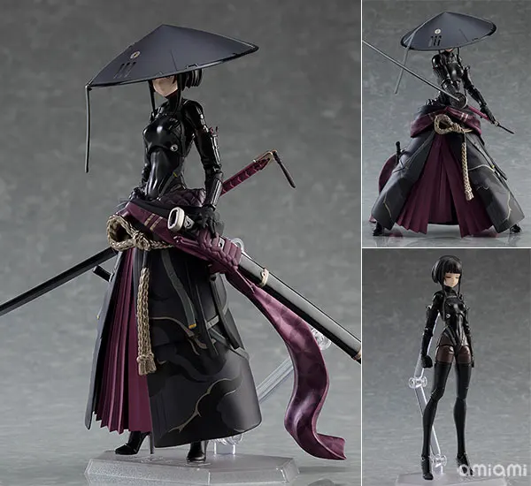 621 Figma FALSLANDER Samurai Anime Meisje Figuur Lanze Reiter