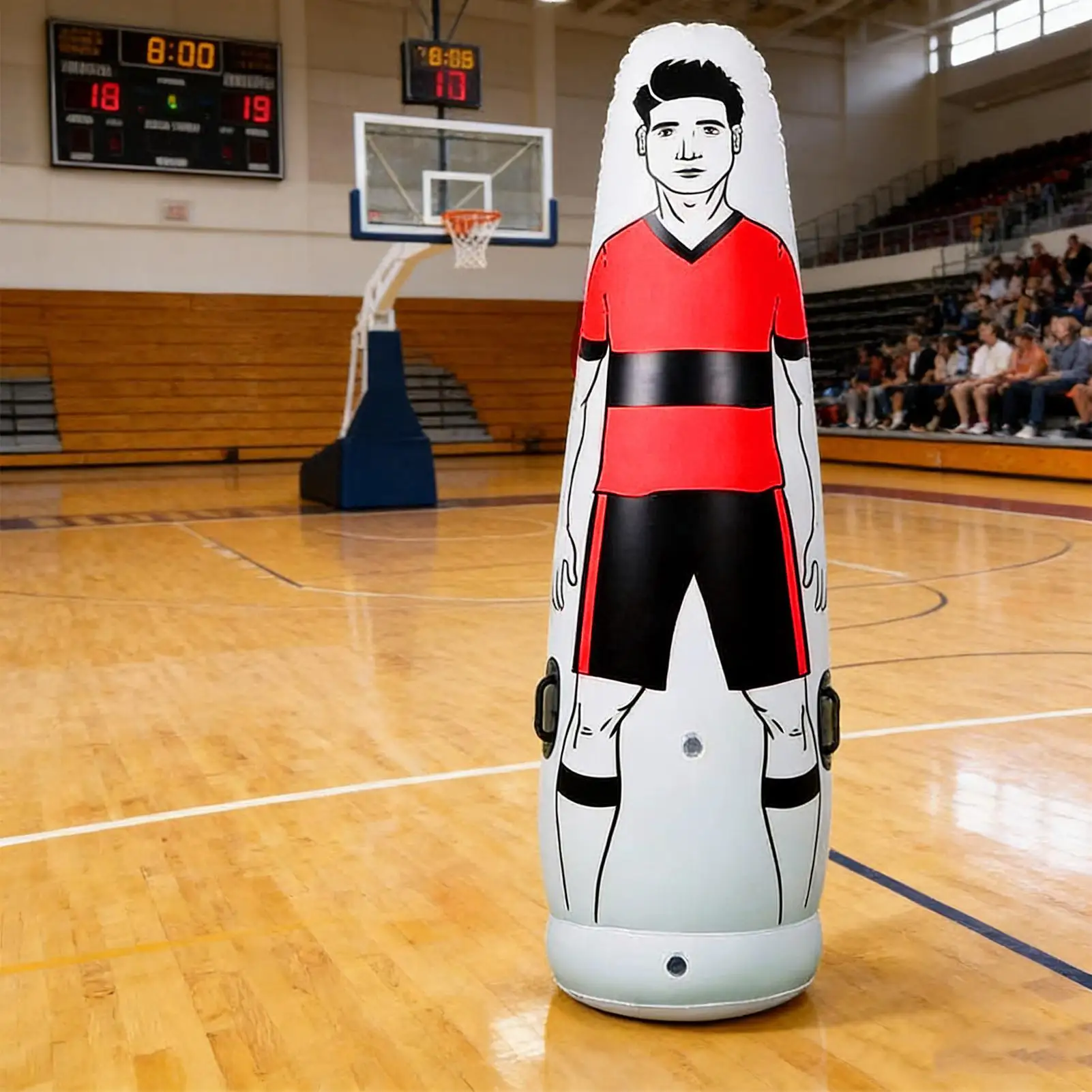 

Надувной футбольный тренажер-защитник: безопасный, портативный, сверхпрочный, для тренировок по футболу, для взрослых