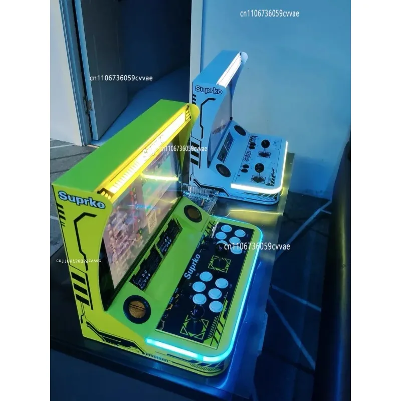 Home Pandora Box Desktop Arcade Console Dual‑Player Joystick Scan Code Game Sharing Retro Video Game Entertainment Machine