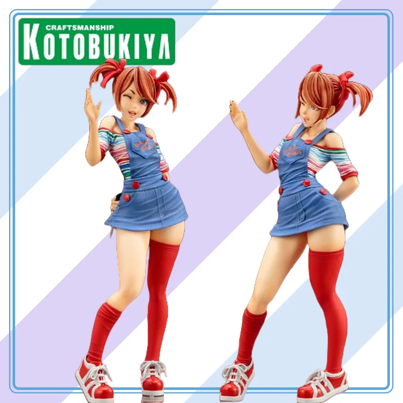 

【100%original】KOTOBUKIYA Bride of Chucky - Chucky Bishoujo Statue - Horror Bishoujo Collection Series Model Cartoon Character