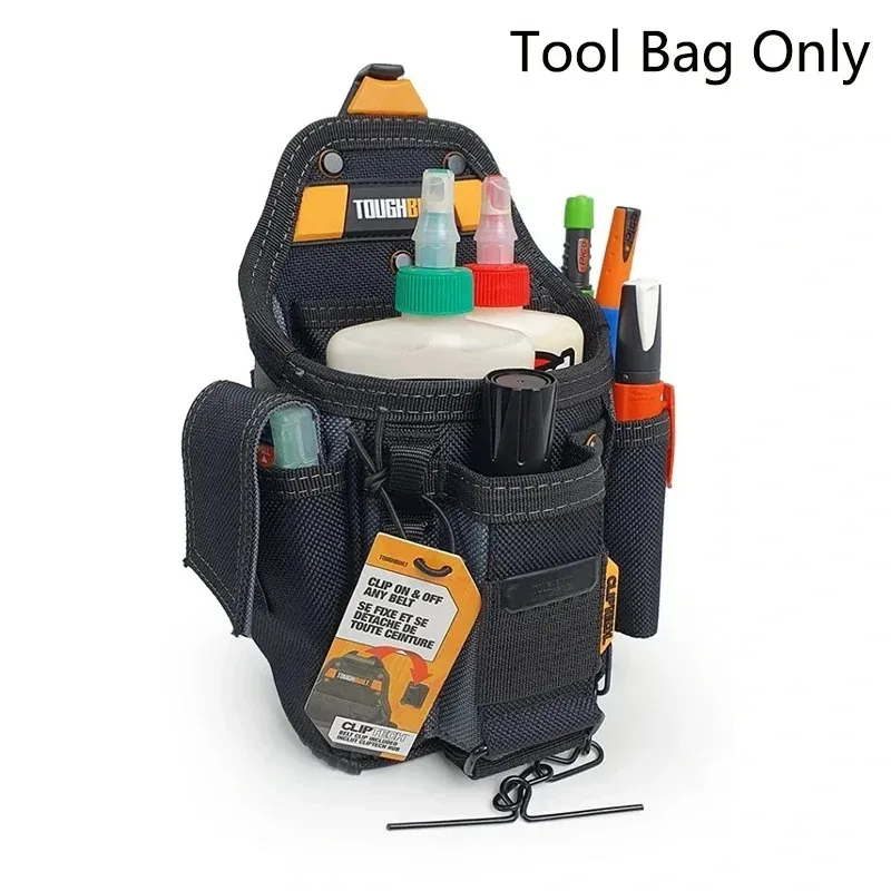 TOUGHBUILT TB-CT-34 Electrician Pouch Adjustable 13 Pockets With Rugged 6-Layer Construction Storage Toolkit Pouch