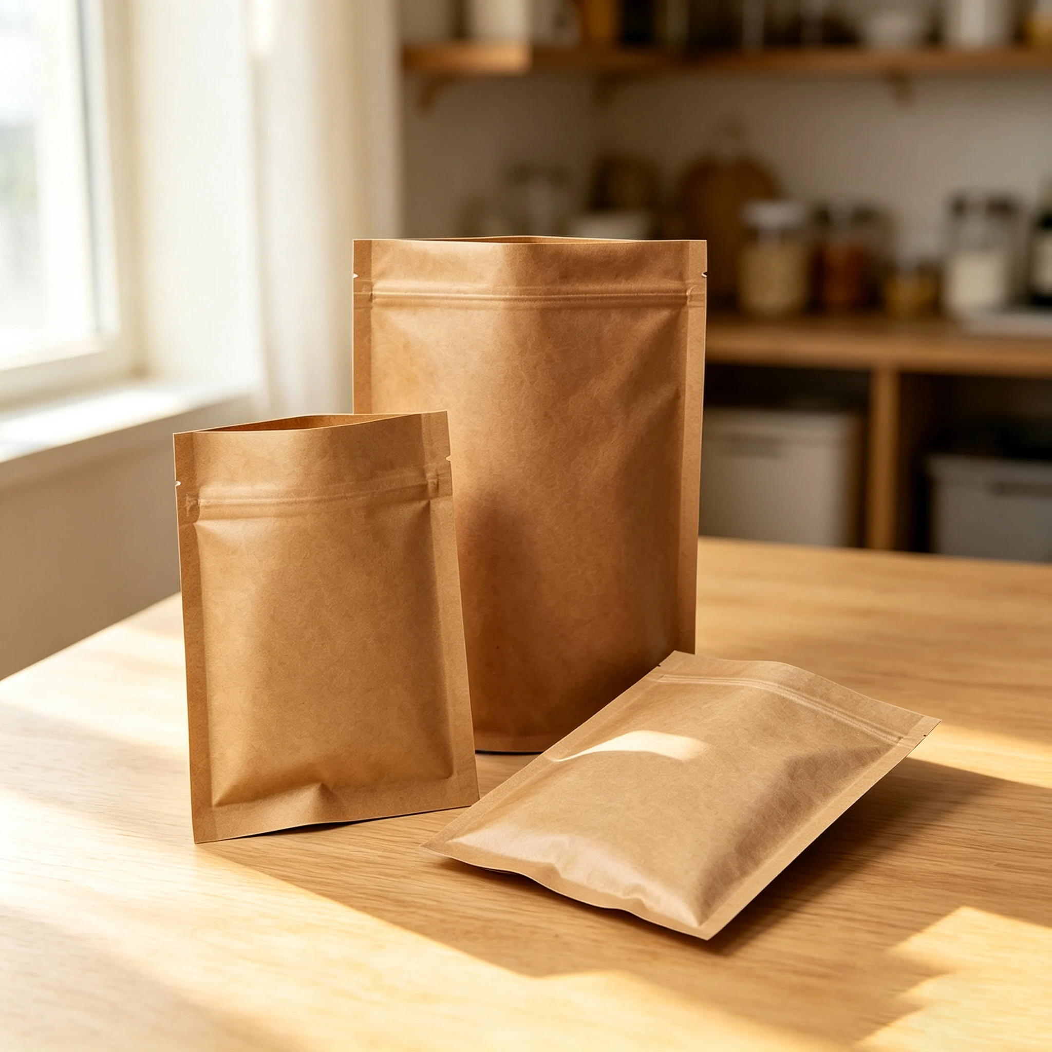 100 Buah Kantong Kunci Ritslet - Food Storage Zipper ulasan dan harga