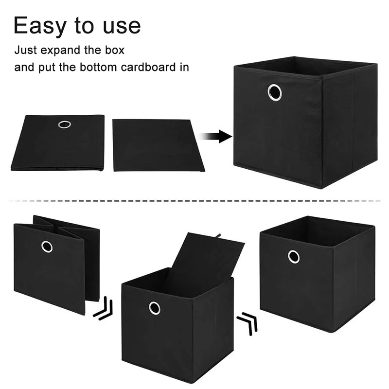 Folding Storage Box Wardrobe Storage Organizer for Clothing Underwear Sock Toy Cosmetics Sundries