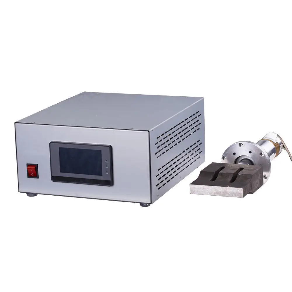 15K 2600W Digital Ultrasonic Generator with Transducer and Horn for Automatic Protective Mask Machine