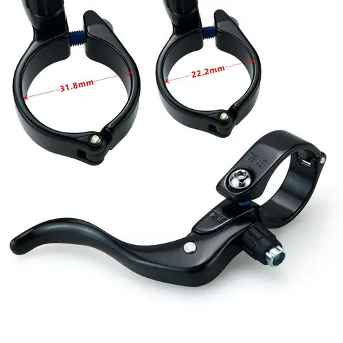 Imagen 2 del producto Palancas de freno de bicicleta MAGICBROS 22,2/31,8mm para bicicleta MTB/carretera/Fixie, manillar de bicicleta ergonómico de doble Control, accesorios para bicicleta