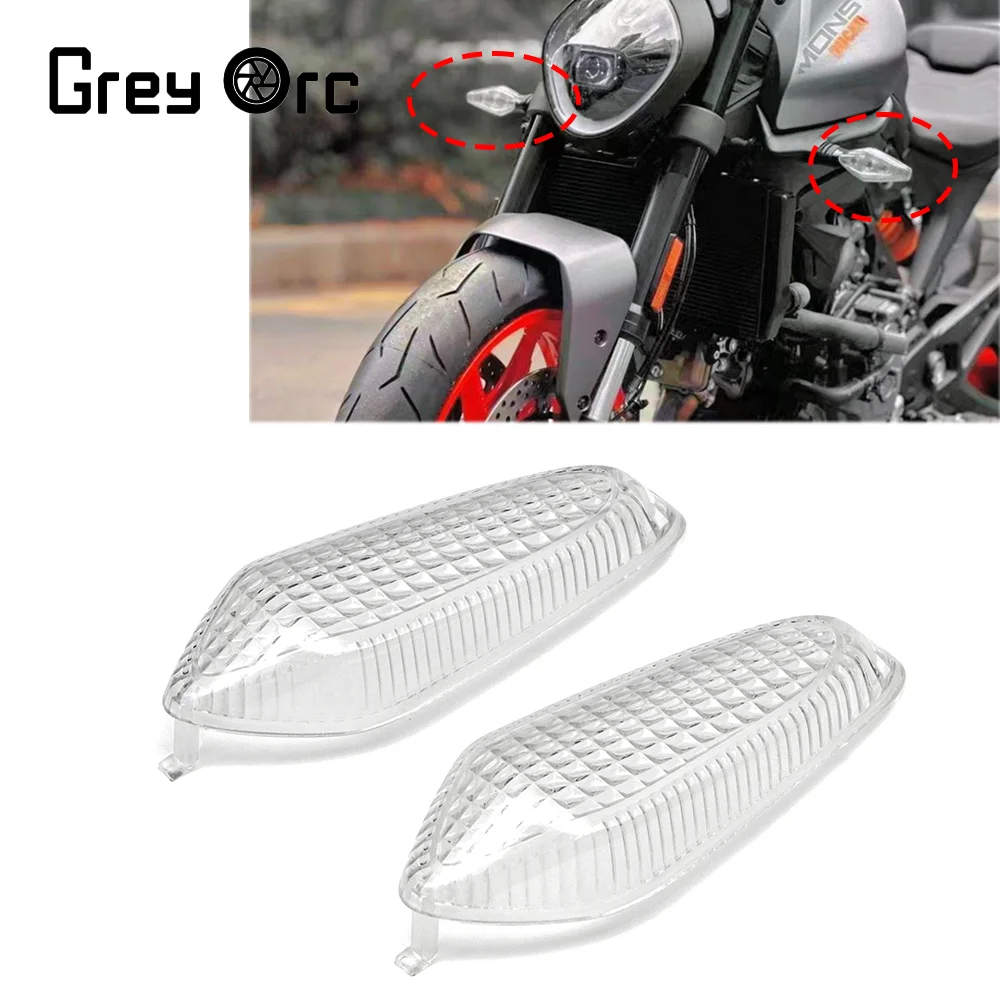 

Motorcycle Turn Signal Light Cover Protective Cover For Ducati Monster 659 696 796 Streetfighter 848 1100 2010-2020