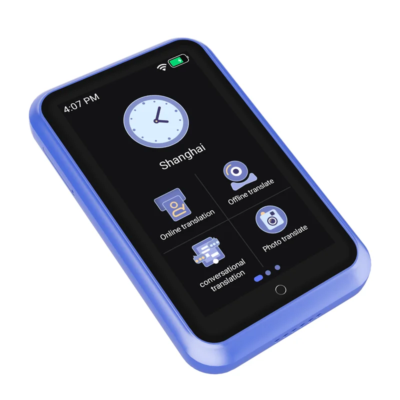 مترجم S30 4G كامل Netcom بطاقة SIM واي فاي ذكي في الوقت الحقيقي 138 لغة ChatGPT الذكية AI ترجمة الصور الصوتية
