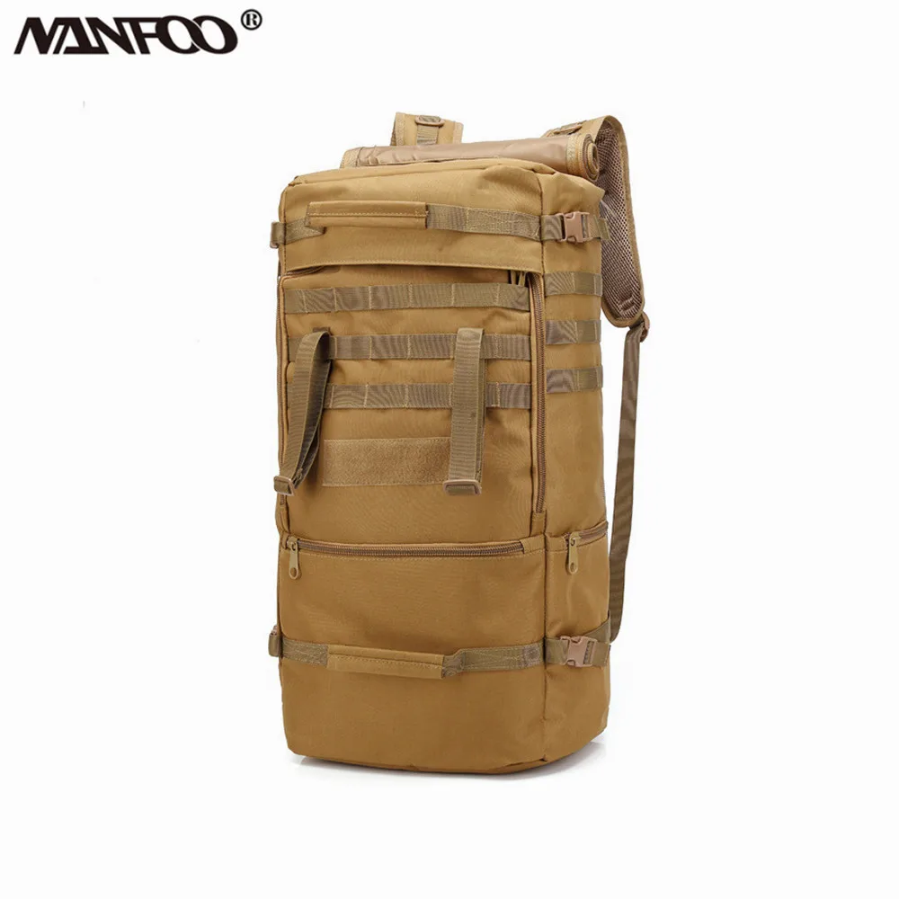 

Waterproof Larger 60L Adventure Trekking Backpack Multifunctional Bag Wear Resistant Long Distance Travelling Back Pack