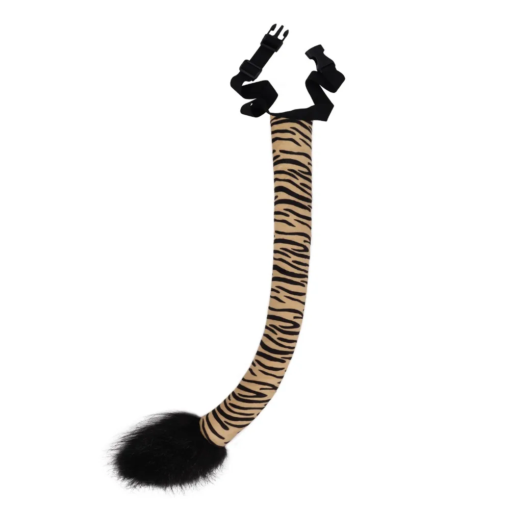 Costumes Plush Animal Tail Lightweight Soft Cosplay Tail Easy to Wear Long Animal Tails Dress Up