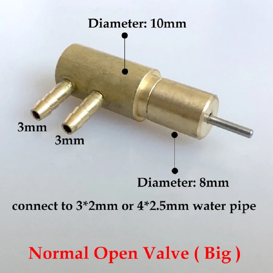 

10PCS Dental Chair Unit Holder Hanger Valve Normal Closed Hanging Valve 3mm Copper Connector High Quality SL1207