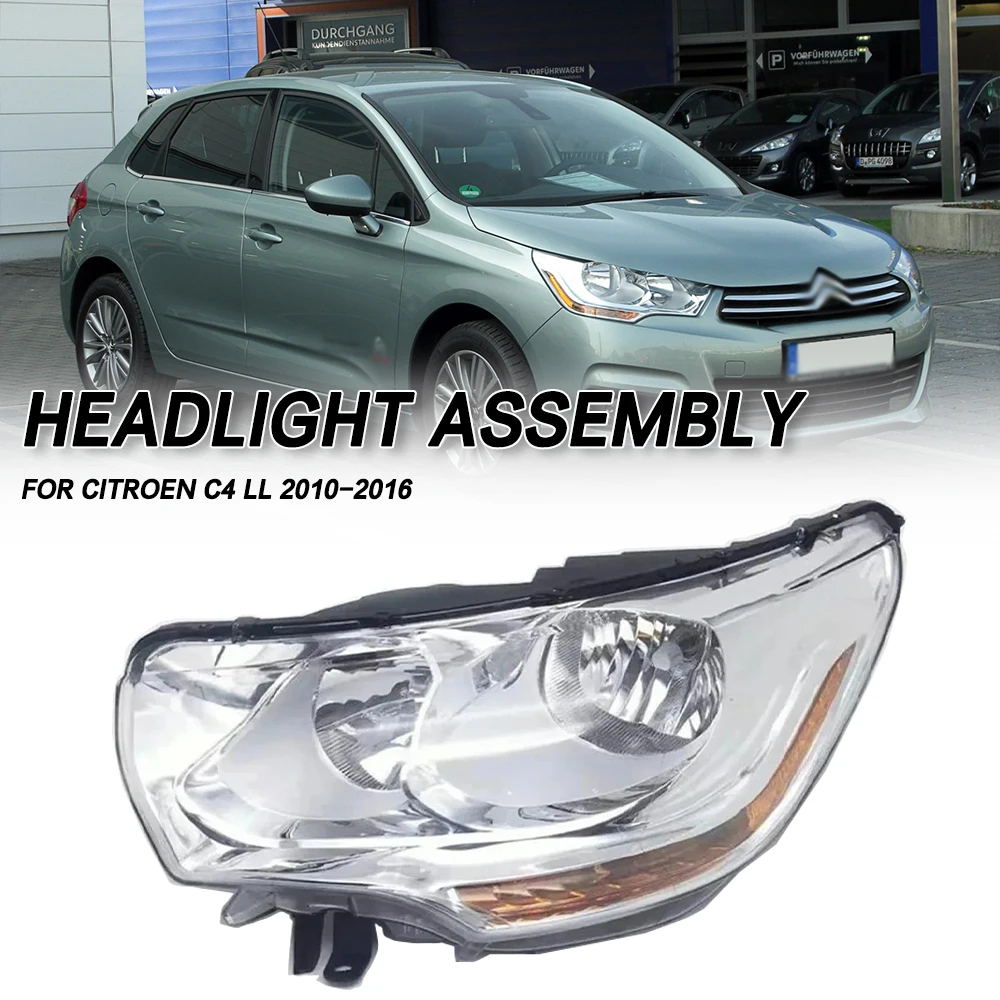 

Левый/правый передний бампер, головной фонарь, фара дальнего света, указатель поворота для Citroen C4 ll 2010 2011 2012-2016