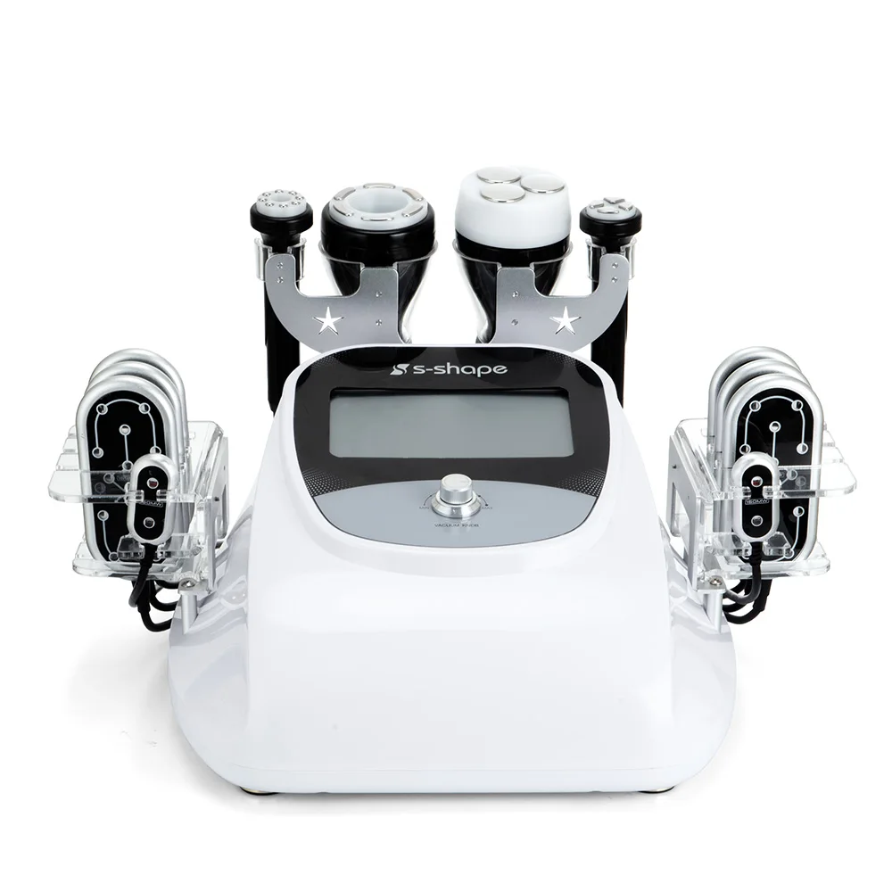 S Shape Machine 3D Cav RF 160mW Lipo Body Sculpting Face Care