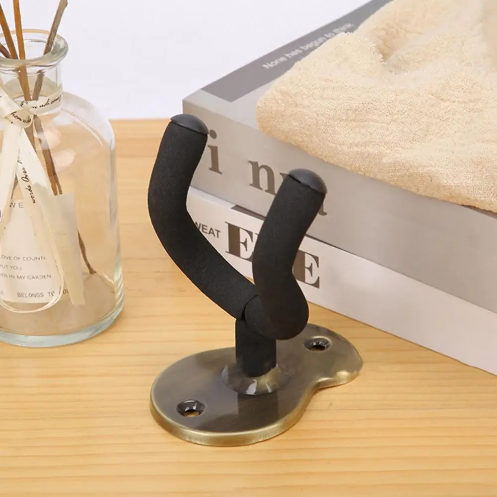 1 Set Musical Guitar Hanger Alloy Guitar Wall Mount Organizer Storage Hook Guitar Hanger Hook Holder Musical Instrument