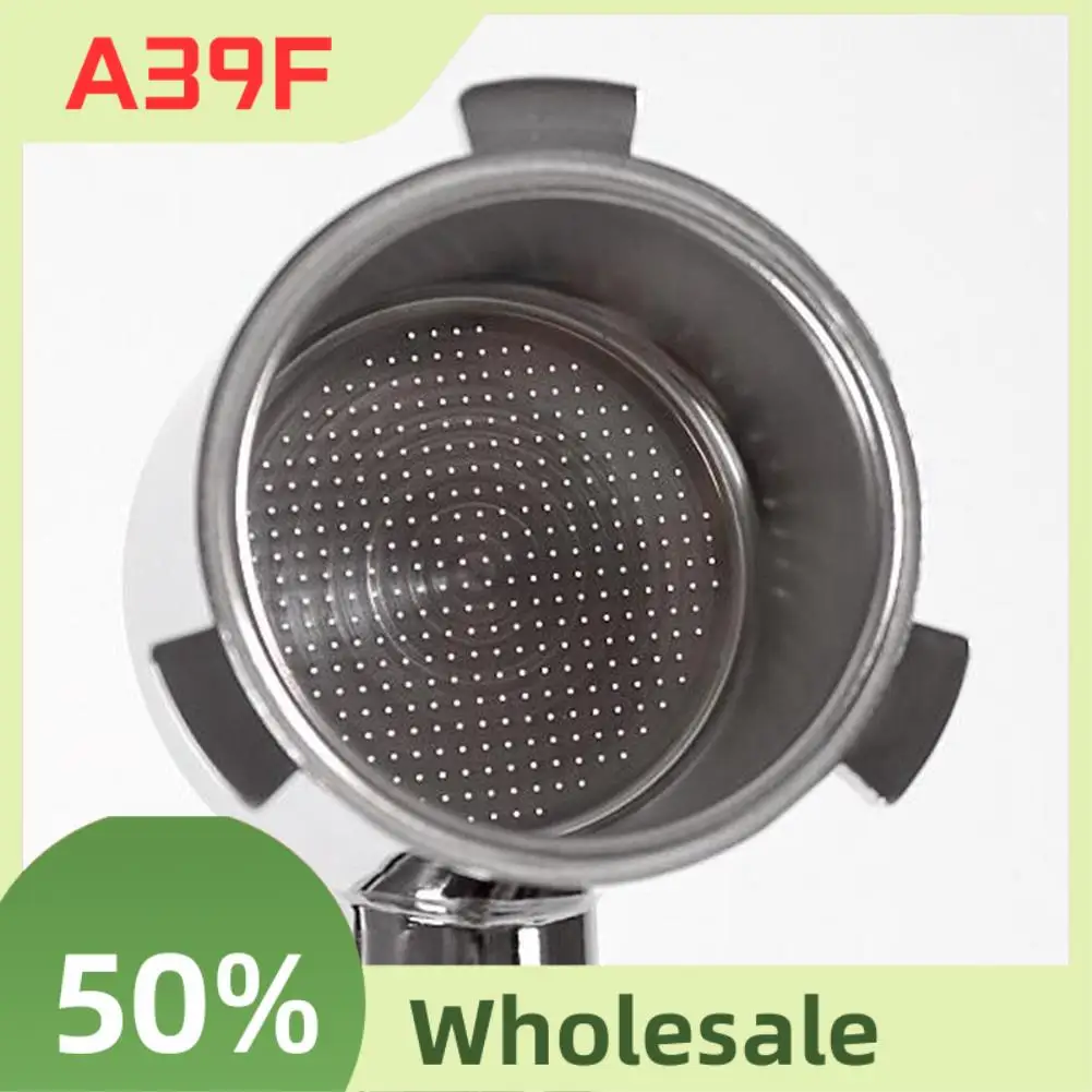 A39F أعلى 51 مللي متر القهوة Portafilter القاع ل Delonghi 9 سلسلة EC9335 EC9665 EC9155 استبدال سلة المرشح أدوات باريستا