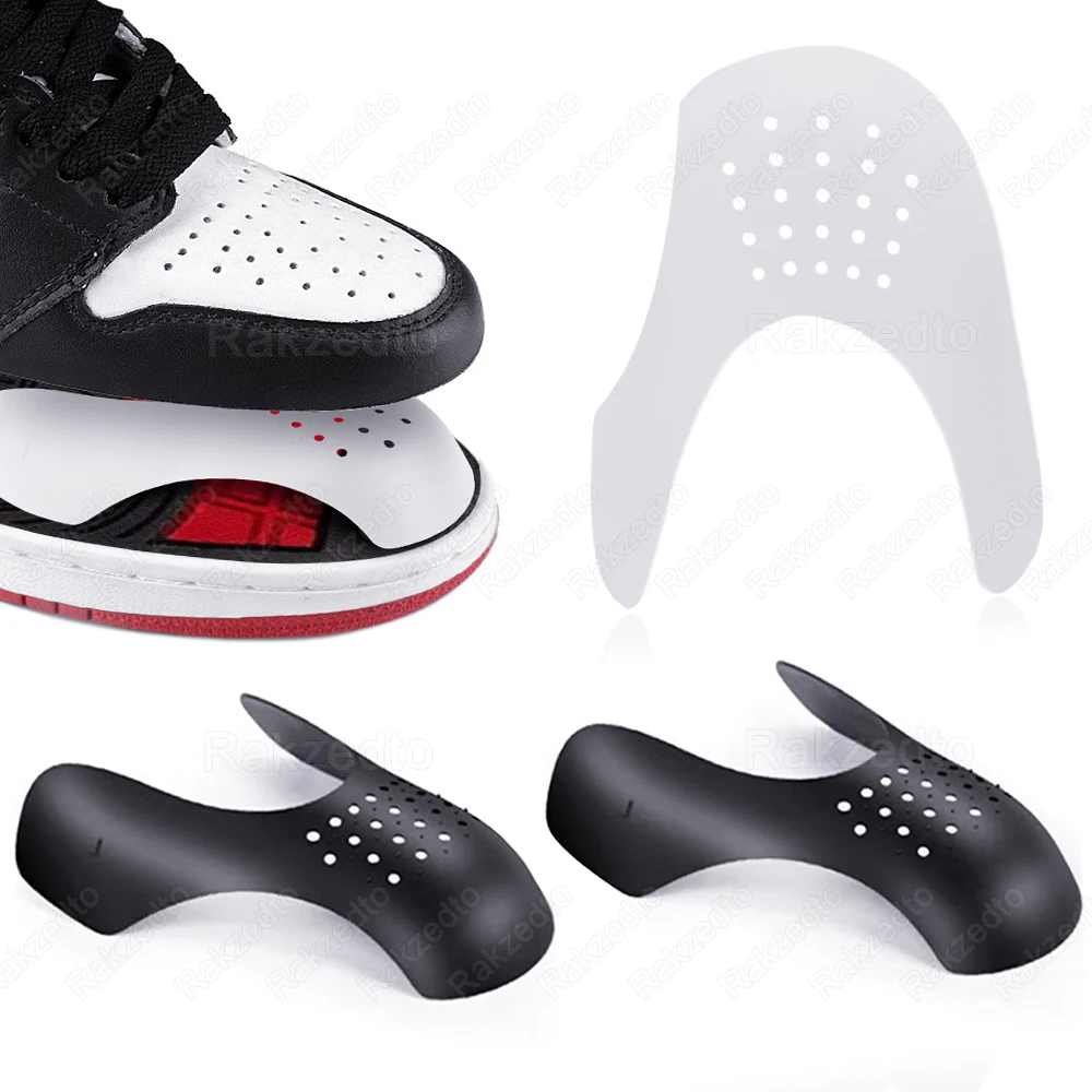 

4Pairs Anti Crease Protectors for Basketball Shoes Head Crease Guards Anti Wrinkle Shoe Protector Toe Cap Support Dropshipping
