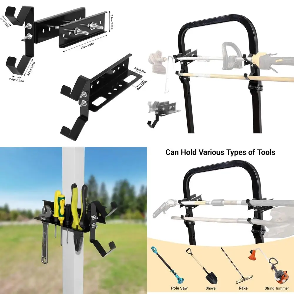 

Universal Lawn Mower Attachment Storage Rack for Tractor and Zero Turn Mowers