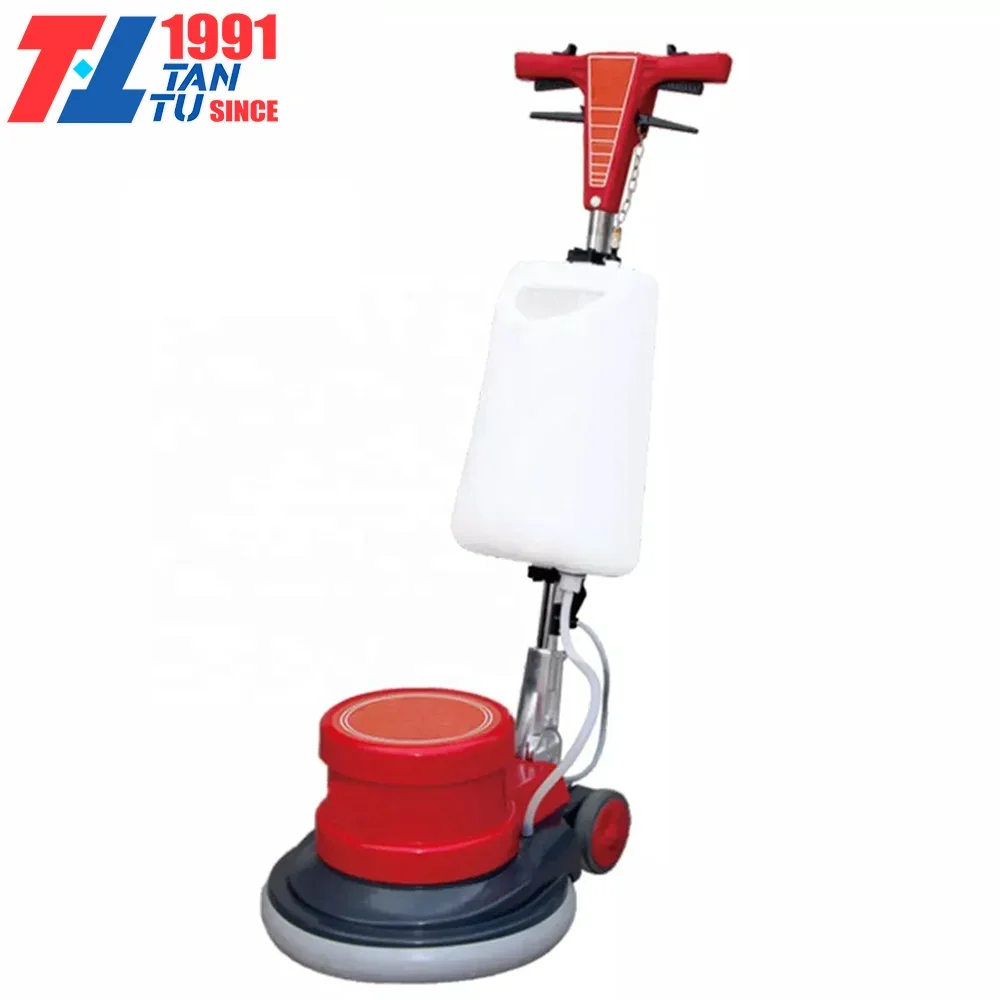 20 Inch 1.5 HP 220 Volt Handheld Electric Floor Polisher with Cold Water Cleaning for Surface Polish