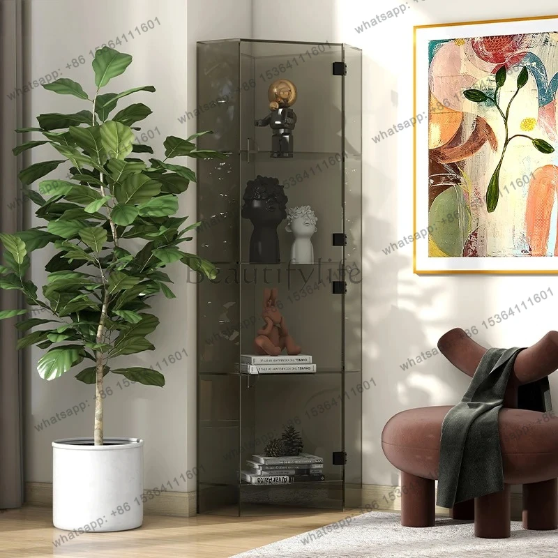 bathroom acrylic crack storage cabinet bathroom rack corner narrow slot side utility cabinet