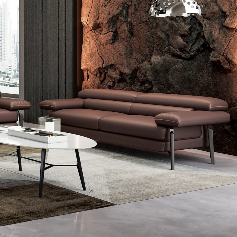

Современный модульный офисный диван в итальянском стиле из натуральной кожи для дома, офиса, школы, коммерческого использования, отелей и апартаментов
