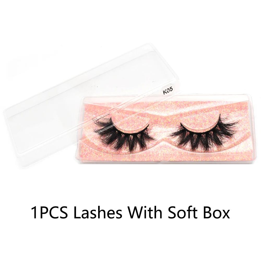 FOXESJI 3Pairs 3D Nerz Wimpern Flauschigen Wispy Weiche Corss Nerz Gefälschte Wimpern Reusable Lash Verlängerung Dicken Falschen Wimpern Make-Up