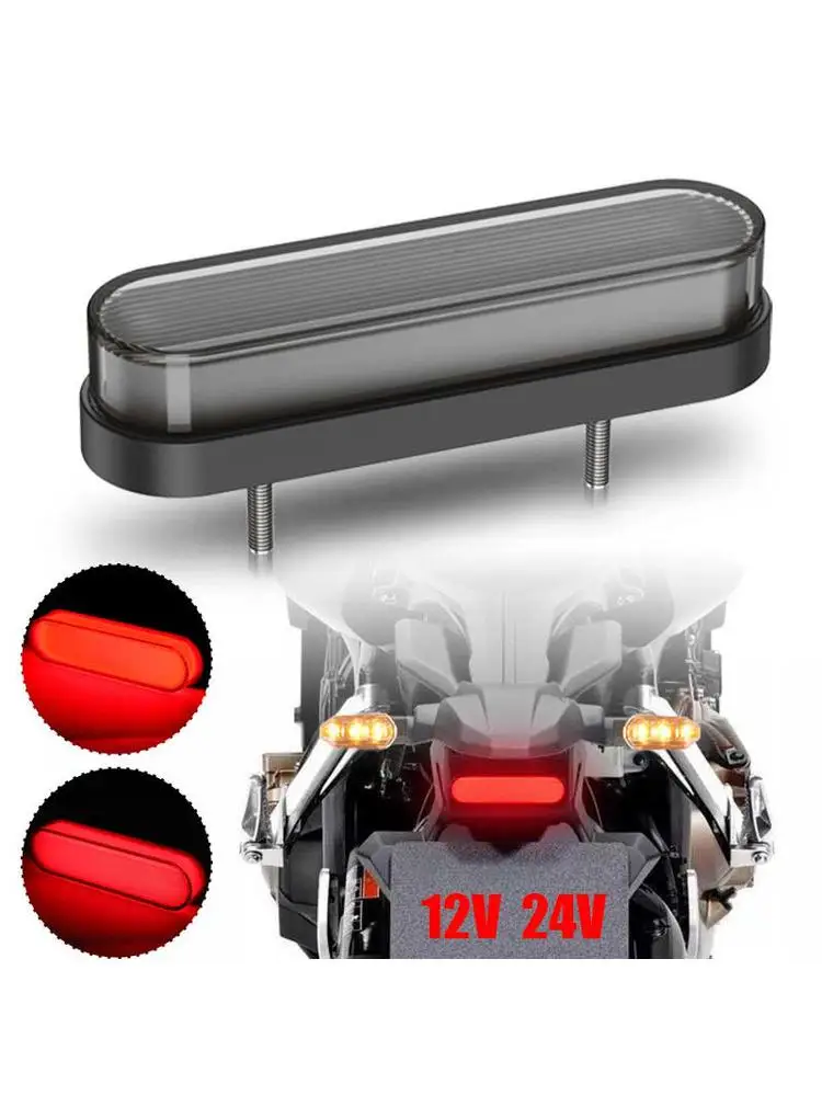 AliExpress NONE Universal 24LED Motorcycle Mni Rear Brake Tail Light Stop LED light for Moto Motorbike Scooter ATV UTV Dirt Pit Bike 12V 24V