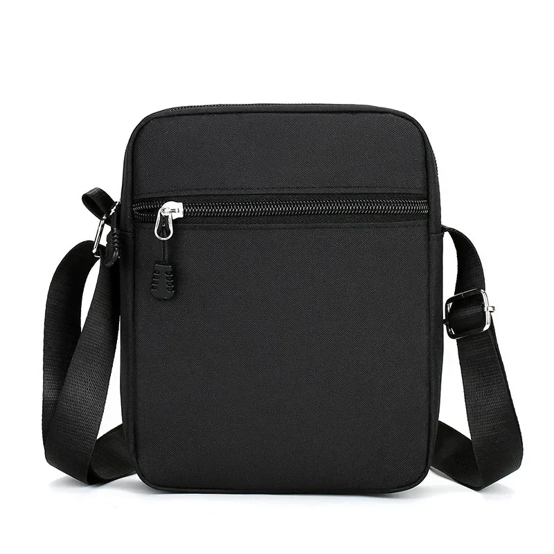 

Men Oxford Shoulder Bag Durable Mini Black Mobile Phone Bag Waist Pack Men Crossbody Bags Man Bag Handbag bolso de mano