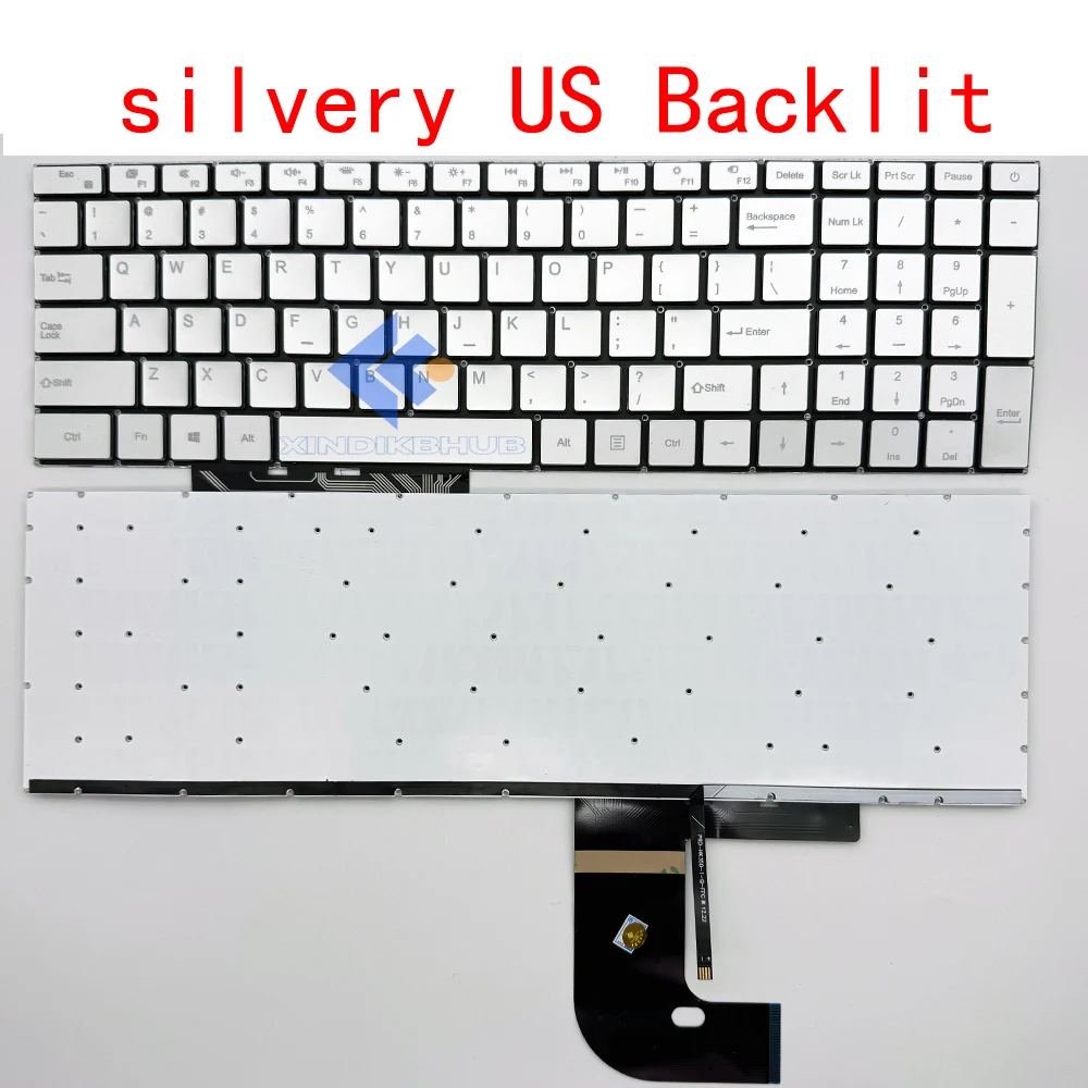 

XIN-русская клавиатура с подсветкой для TECLAST ZX-350-11 YX-5117 W20191007 ZX-350-26 YX-7711 W20220827 с подсветкой X-350-11 JL-0042-D