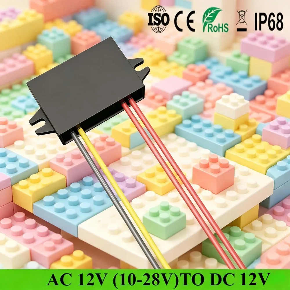 AC12V to DC12V 3A 2A 1A 5A  Power Converter AC to DC Converter 12V to 12V 5A 60W CE Power Module AC-DC for Monitoring Equipment