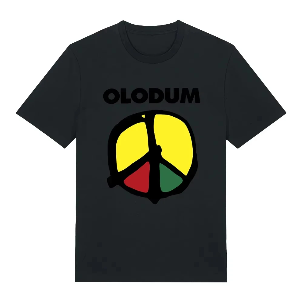 2026 Vintage Peace Sign Graphic T-Shirt Kids Adults Pure Cotton Crew Neck Short Sleeve Retro Music Lover Casual Street Tee