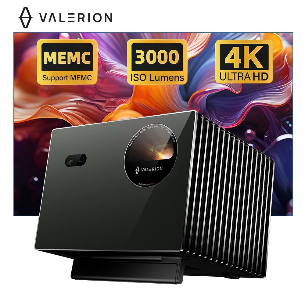 Awol 3000 ANSI Google TV Valerion VisionMaster Pro 2 4k Triple Projector Video Projectur Proyector Video 4k Projector