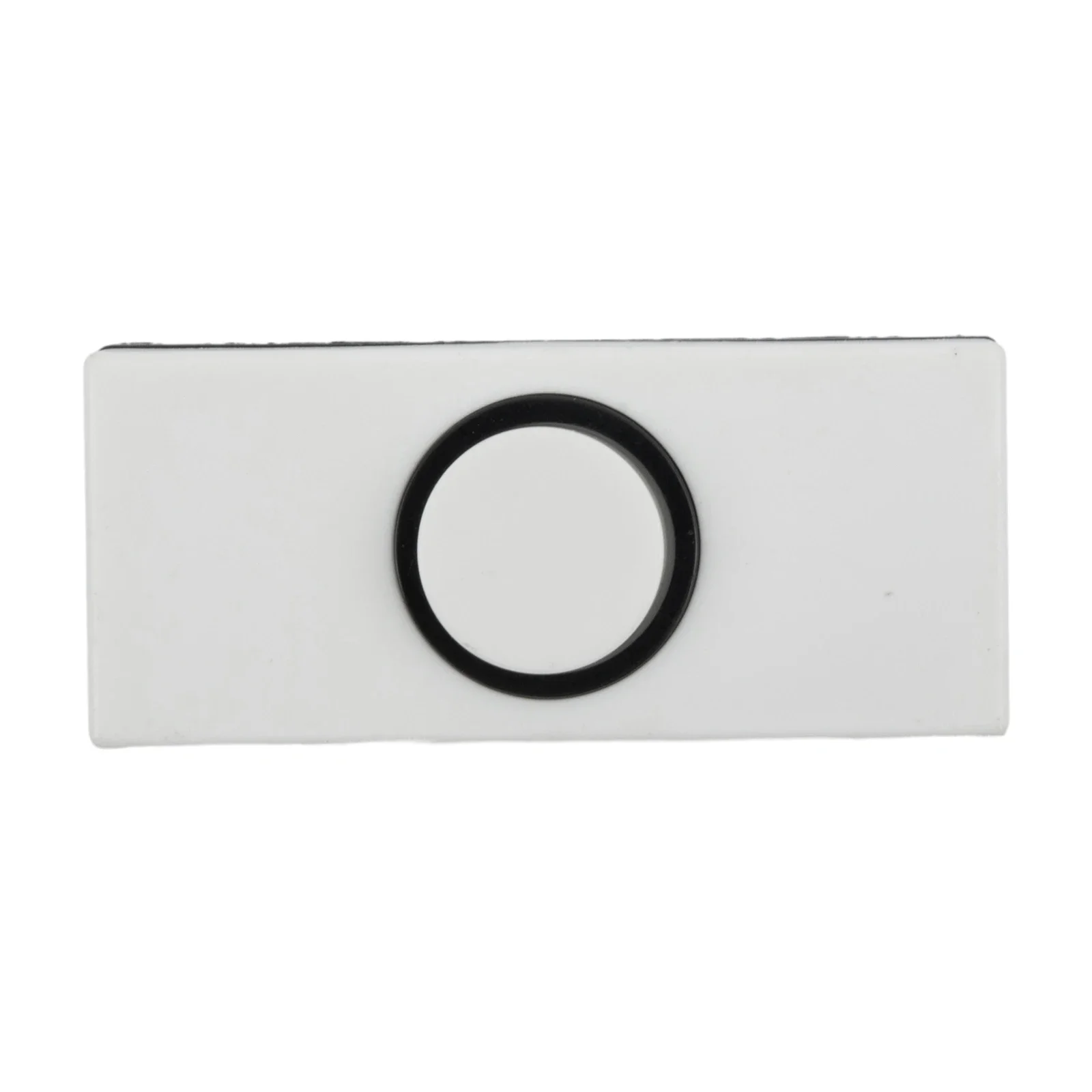 Push Button Door Bell Chime Bell Push Press Button Inserts Wall Plastic Hard Wiring Small Size Exterior Design Doorbell Hardware