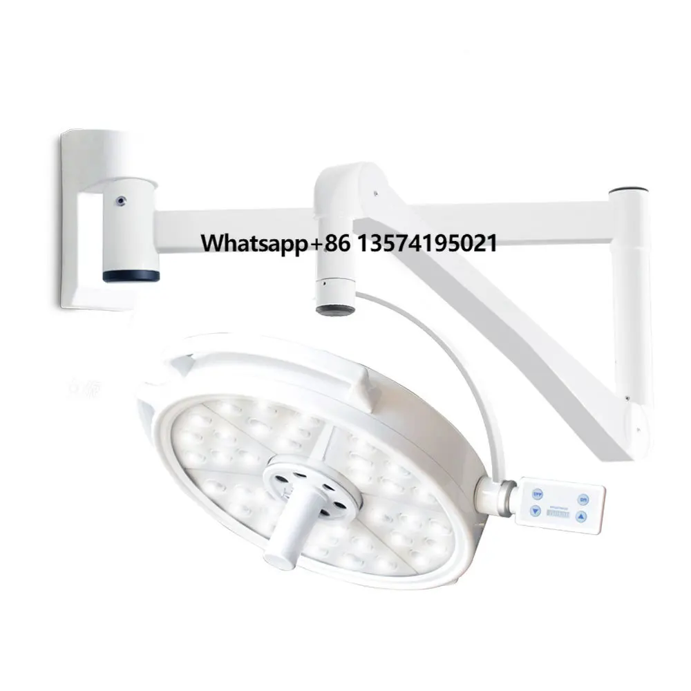 

Hot Sale Medical Equipment Wall Bracket Type Shadowless Pet Medical Operation Lamp