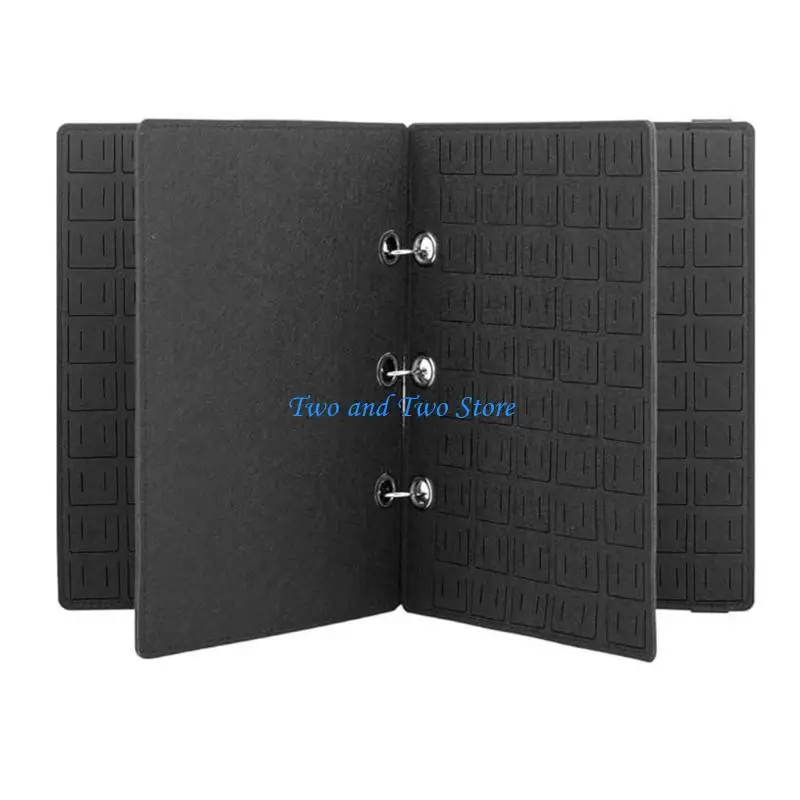 

HX6F Multilayer Felt Badge Display Holder Convenient Storage Solution for Brooch