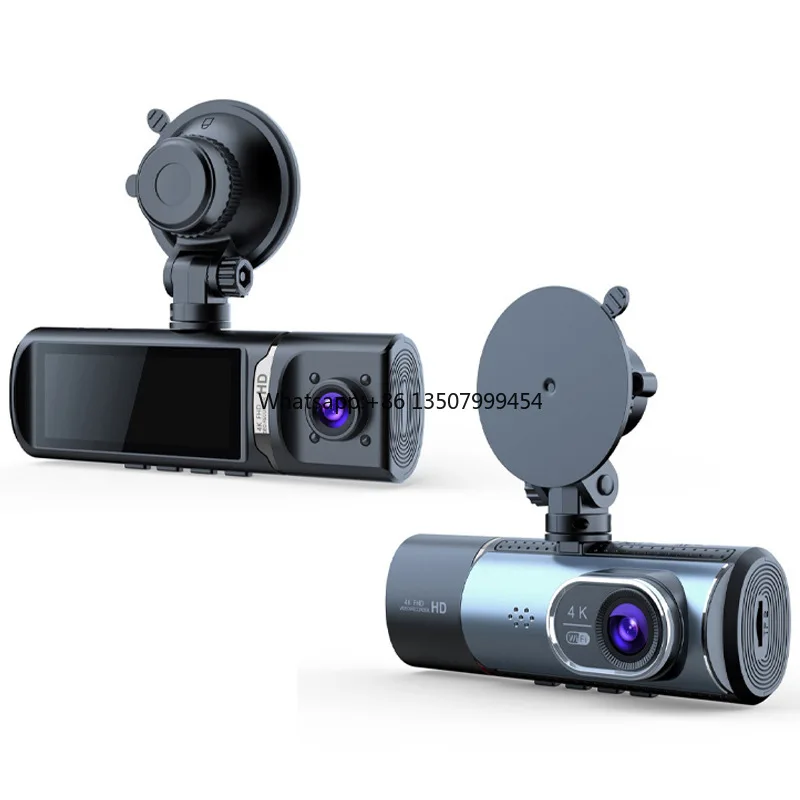 

Three-Record 4K Ultra-Clear 3.16-Inch HD Screen WiFi Connected GPS Driving Recorder Micro Cross-Border sd New Three-Screen