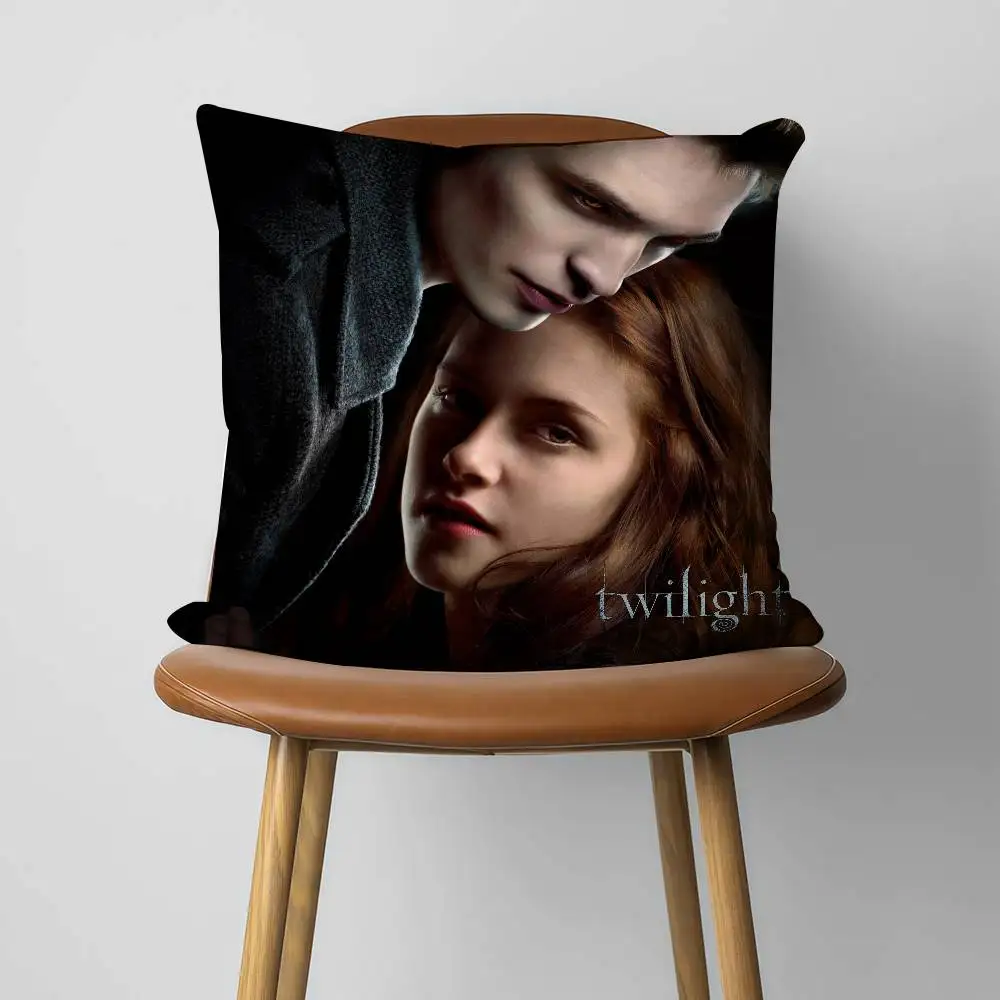 Hot Movie T-Twilight 30x30cm 45x45cm Pillow Case Decor Protective Covers Comfortable Soft For Sofa Living Room Home Office