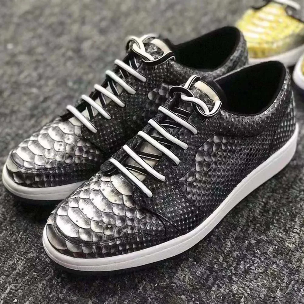 fanzunxing new men lersure shoes men python shoes male shoes