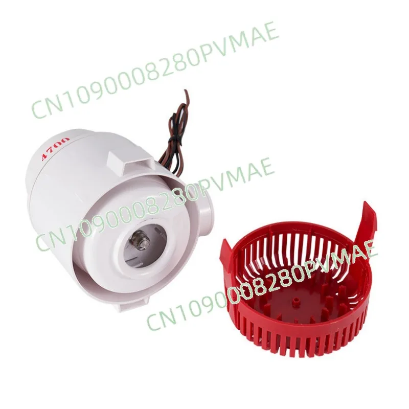 

12V24 volt DC submersible pump bilge pump agricultural large flow pumping and drainage yacht marine battery water pump 4700