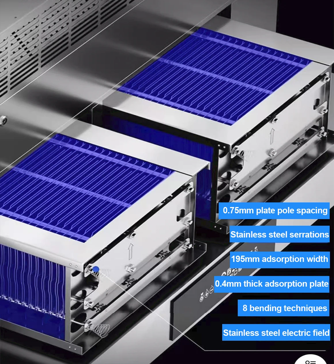 Customized OEM 201/304 Stainless Steel Commercial Kitchen Range Hood CE/ISO Certified Ventilation Smart Ductless Range Hood