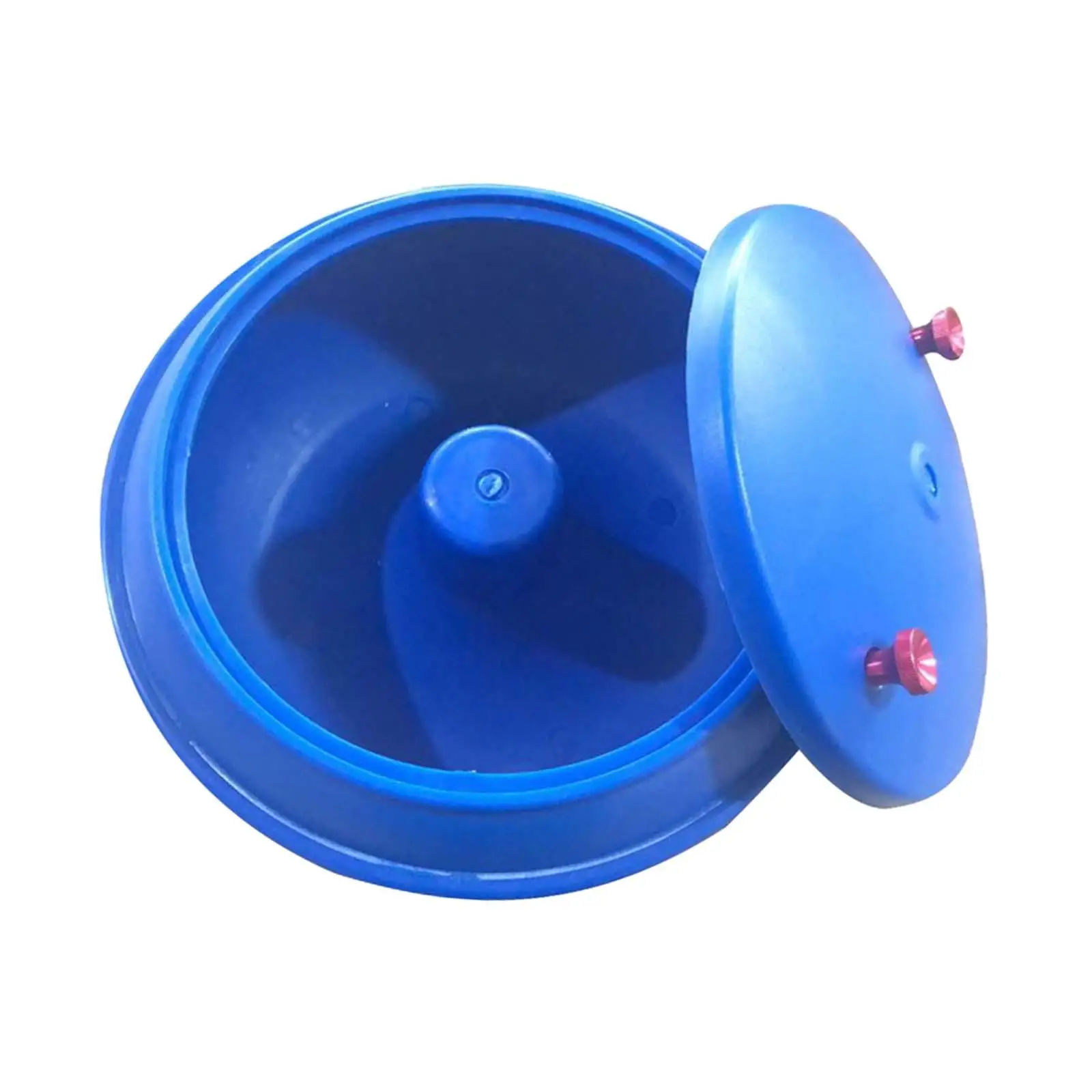 Blue PP Material Jewelry Polishing Machine Barrel Replacement Drum Accessory for Vibration Machine for Jewelry