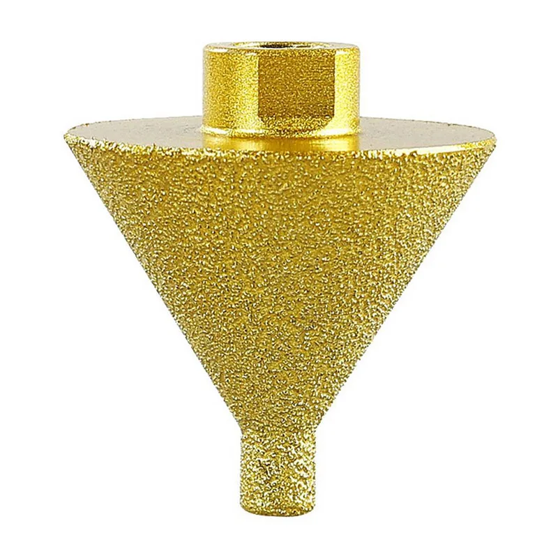 Piastrella marmo diamante smussatura smusso Bit M10 M14 filo diamantato svasatore punta da trapano apri foro ombrello conico testa di molatura